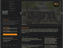 Tablet Screenshot of hotelnap.nl